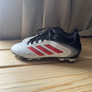 ADIDAS KIDS COPA PURE III LEAGUE FG/MG WHITE/RED/BLACK Size 5Y